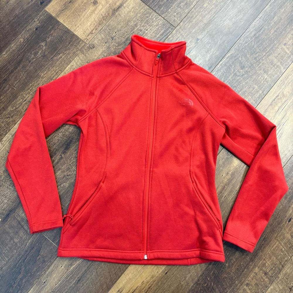 The North Face Women's Full Zip Vibrant Red Light Jacket